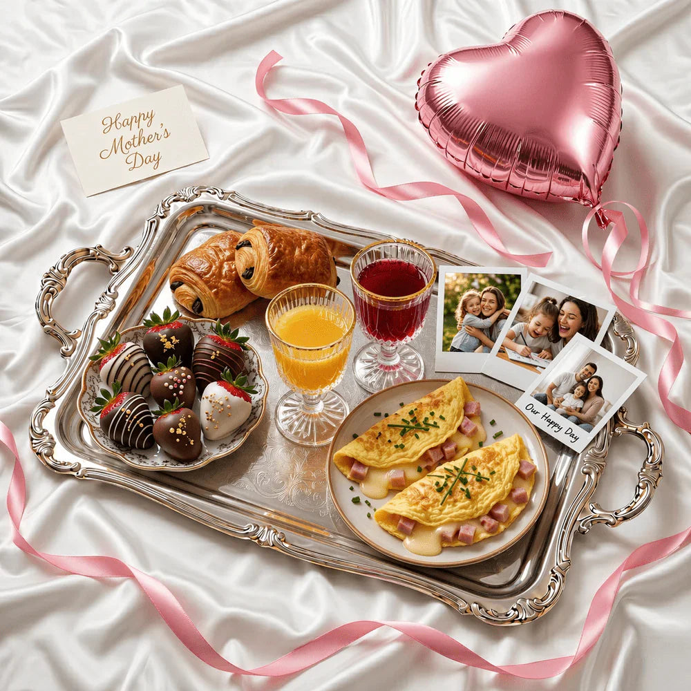 Special mother’s day breakfast: elegant ideas to surprise with style